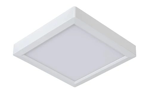 Lucide TENDO-LED - Plafonnier - LED - 1x18W 3000K - Blanc - éteint